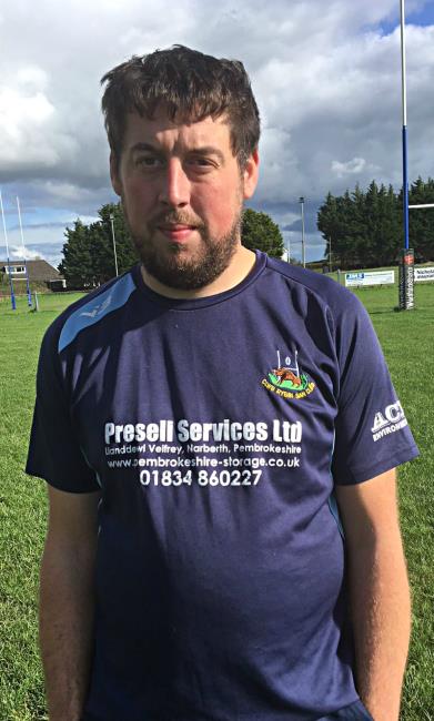 Shane Morgan - three tries for St Clears centre